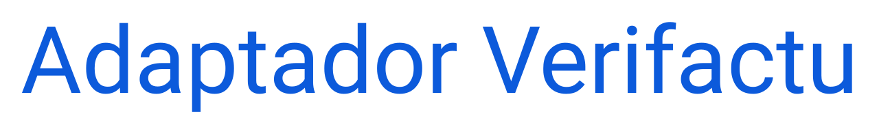 Adaptador Verifactu